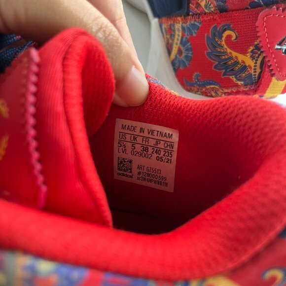 Adidas Basketball D.O.N. Issue #3 X Bel-Air Shoes Kids’ Size 5.5 Womens Size 7 - Picture 8 of 11